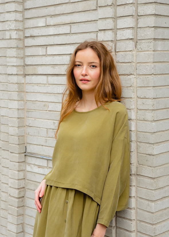 SLOUCH TOP (MOSS)