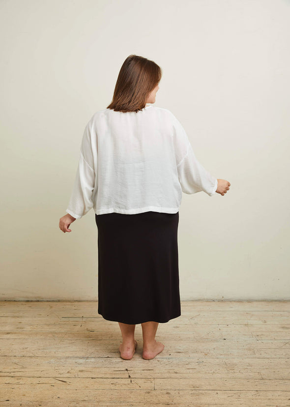SLOUCH TOP (WHITE)